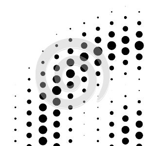 Abstract geometric pattern, geometric texture. Monochrome abstractionist illustration