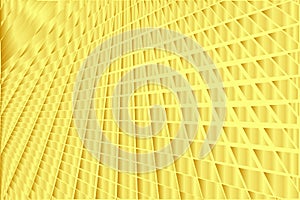 Abstract geometric pattern, gradient texture background in gold gradient yellow color, modern technology and luxury styles.