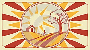 Abstract Geometric Pattern Green Blocks, vector design Generative AI