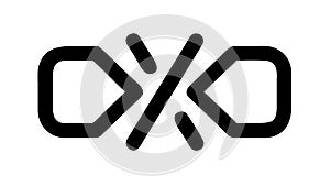 Abstract Geometric Pattern Icon, Modern Design and Art Symbol, Shape, vector design Generative AI