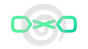 Abstract Geometric Pattern Icon, Modern Design and Logic, vector design Generative AI