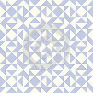 Abstract geometric pattern inspired by duvet quilting