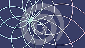 Abstract Geometric Pattern, Interconnected Lines Design, vector design Generative AI