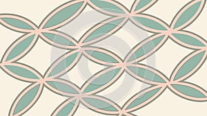 Abstract Geometric Pattern, Interlocking Shapes, vector design Generative AI