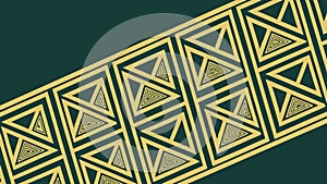 Abstract Geometric Pattern with Interlocking Triangles, vector design Generative AI