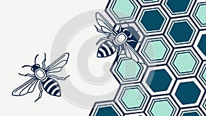 Abstract geometric pattern with interlocking triangular shapes, vector design Generative AI