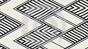 Abstract geometric pattern with intersecting lines, modern and dynamic design, vector design Generative AI