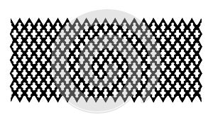 Abstract Geometric Pattern with Intersecting Lines, vector design Generative AI