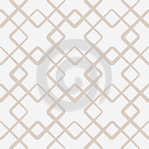 Abstract geometric pattern. Intersecting squares with rounded edges.
