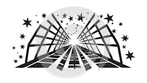 Abstract Geometric Pattern, Modern Art Design, vector design Generative AI