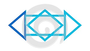 Abstract Geometric Pattern for Modern Design and Digital Art, vector design Generative AI