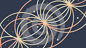 Abstract geometric pattern, modern and dynamic design. vector design Generative AI