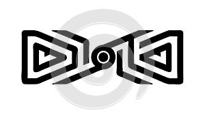 Abstract Geometric Pattern Optical Illusion Modern Design Vector, vector design Generative AI