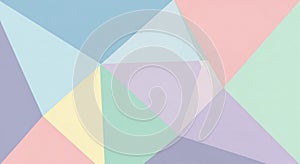 Abstract geometric pattern with overlapping polygons