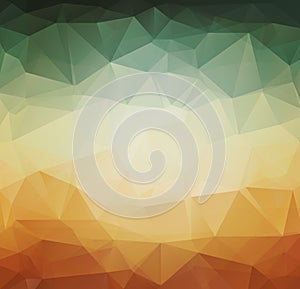 Abstract geometric pattern retro background