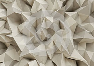 Abstract geometric pattern with sharp, angular shapes resembling a series of