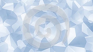 Abstract geometric pattern with soft blue and white tones