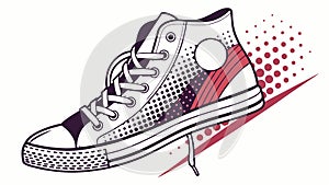 Abstract Geometric Pattern Square Corner Design, vector design Generative AI