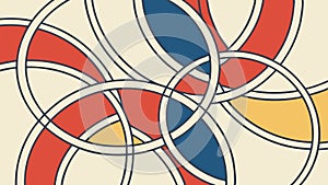 Abstract Geometric Pattern with Square Elements, Modern Background, vector design Generative AI