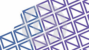 Abstract geometric pattern squares lines vector design Generative AI