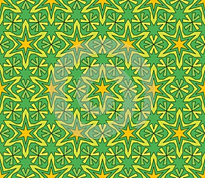 Beautiful arabic design template with seamless arabic pattern. Abstract islamic design. Girih pattern