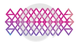 Abstract Geometric Pattern Vector Background with Intersecting Shapes, vector design Generative AI