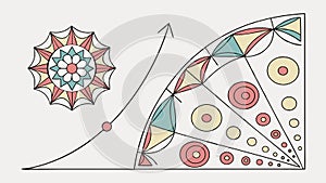 Abstract Geometric Pattern Vector Decorative Element, vector design Generative AI