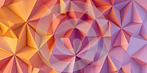 Abstract Geometric Pattern Warm Color Gradient Texture