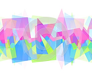 Abstract geometric colorful background