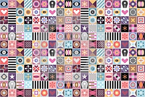 Abstract Geometric Patterns