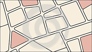 Abstract Geometric Pavement or Tiling Pattern Vector, vector design Generative AI