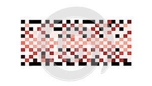 Abstract Geometric Pixel Grid Pattern Vector, vector design Generative AI