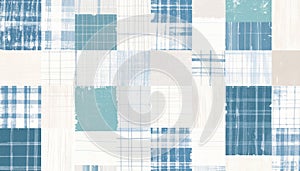 Abstract Geometric Plaid Pattern Texture Background