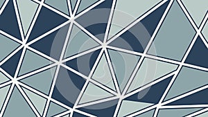 Abstract Geometric Polygonal Pattern Blue Tones, vector design Generative AI