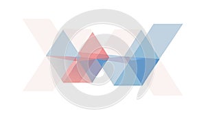 Abstract Geometric Polygons Pattern Vector Background, vector design Generative AI