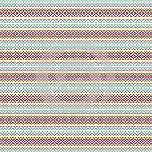 Abstract Geometric Scribble Native Ethnic Rug Seamless Pattern