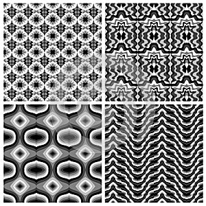 Abstract geometric seamless pattern.