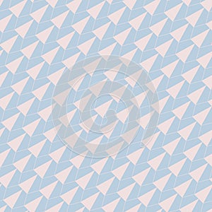 Abstract geometric seamless pattern. Elegant vector background with diagonal hexagonal grid
