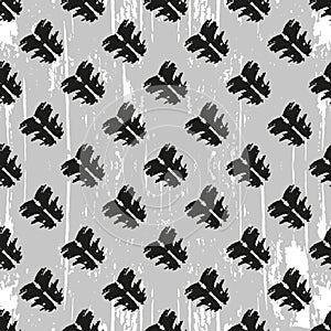 Abstract geometric seamless pattern grunge texture