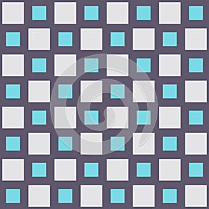 Abstract geometric seamless pattern of squaresAbstract geometric seamless pattern of symmetrically arranged squares. Repeating squ