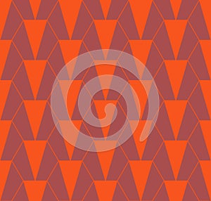 Vector abstract geometric seamless pattern with grid, hexagons, triangles