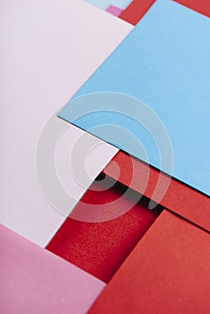 Abstract geometric shape color background. Pastel colorful geometry minimal layout. Unique pop art linear wallpaper design
