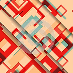 Abstract geometric shape illustration