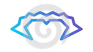 Abstract Geometric Shape Modern Design Element Vector Design Generative AI