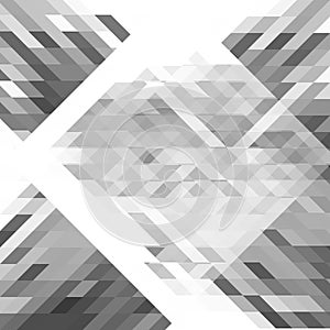 Abstract geometric shapes background. Futuristic polygon pattern. For use as webpage background, banner, poster. Vector