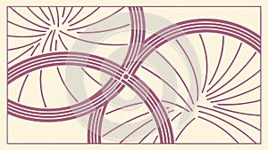 Abstract Geometric Spiral Pattern, Dynamic Vortex Design, vector design Generative AI