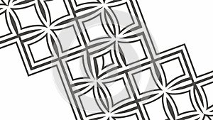 Abstract Geometric Square Grid Pattern, Intersecting Lines, vector design Generative AI