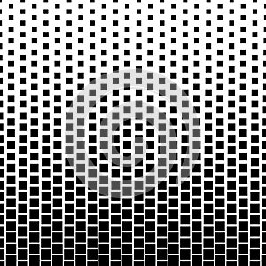 Abstract geometric square halftone background