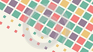 Abstract Geometric Square Pattern Vector Background, Modern and Playful Design, vector design Generative AI