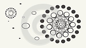 Abstract Geometric Square Pattern, vector design Generative AI